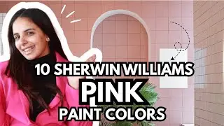 10 ЛУЧШИХ розовых красок Sherwin Williams
