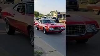 1972 Ford Gran Torino Sport Classic Car Drive By Engine Sound Woodward Dream Cruise 2025