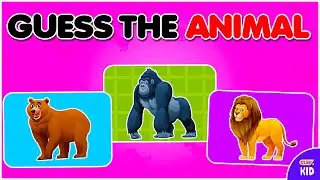 ClevKid | 🐾 Угадай животное! 🦁 Викторина для детей, малышей и дошкольников в Zoom