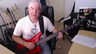Slap Bass Examples inspired by Louis Johnson, Mark King, and Marcus Miller for my students