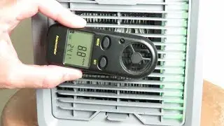 Teste Velocidade do Vento Ar Condicionado Port&aacute;til USB Artic Air - Parecido com Evapolar