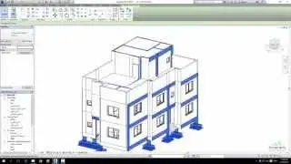 7- الريفيت الإنشائي: ربط الملف المعماري وعمل الكمرات المقلوبة Revit Strcture