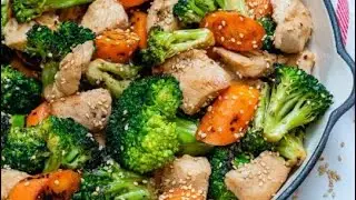 🥦🥕🍗 Broccoli Carrot Chicken | Healthy Chicken Stir Fry Recipe | Easy & Quick Meal/shaziaiqbal2016