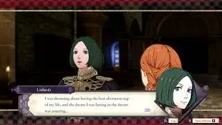Fire Emblem: Three Houses - Linhardt & Annette Support Conversation (Japanese Voice/English Sub)