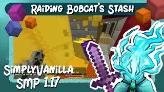 Raiding Bobcat's Stash - Simply Vanilla Base Hunting - Minecraft SMP