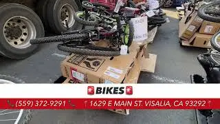 BIKES BIKES BIKES! Liquidation Pallets Visalia, CA