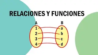 Relaciones y Funciones Matemáticas con Ejemplos