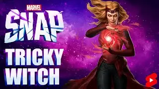 How Scarlet Witch Can Win You A Game Instantly - Marvel Snap #Shorts