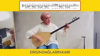 Erisin Dağların Karı | Bağlama Solfej