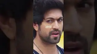 Happy Birthday 'Rocking Star' Yash! Yash Evolution [2007-2022] #shorts