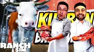 KURBAN BAYRAMI KUTLADIK ! İNEK KESTİK ! AMBAR YAPTIK ! RANCH SİMULATOR 2