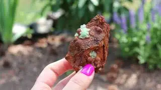 233919057703 Lustrous Green Adamite Jewels On Red Gossan Matrix From Ojuela Mine Mexico