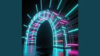 Neon Strings Gate