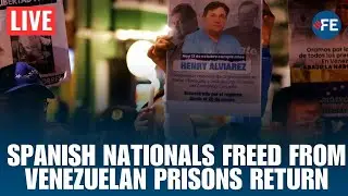 LIVE: Spanish Citizens Freed in Venezuela Return Home After Prison Release | US | Maduro | Trump