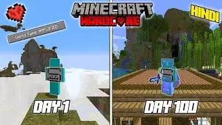 I Survived 100 Days in Amplified World in Minecraft Hardcore (Hindi)