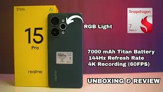 Realme 15 Pro 🔥 7000mAh Titan Battery 🔋 144 Hz Refresh Rate 👀 4K Recording @ 60 FPS 🥵