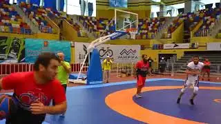 Islam Makhachev competing in Dagestani basketball | Wrestleball