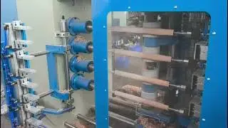 Axe handle wooden handle making machine with automatic sanding belt