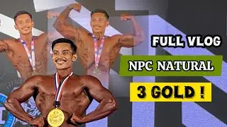 MENANG 3 GOLD ! | VLOG NPC NATURAL 2024
