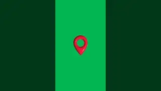 Location Icon Animated Green Screen #greenscreen #location #map #greenscreenvideo #motiongraphics