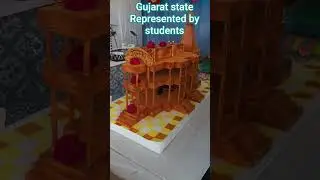 Gujarat state Represented by students in my school #performance #studentsactivity #schoolacticity