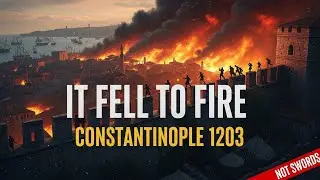 Constantinople Didn&rsquo;t Fall to Swords&hellip; It Fell to Fire (1203)
