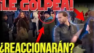 CHICA PEGA A SU NOVIO Y ASÍ REACCIONA LA GENTE. EXPERIMENTO SOCIAL