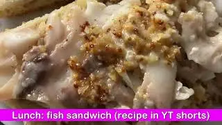 What I eat in a day🤰Fish Sandwich Edition 🐟 