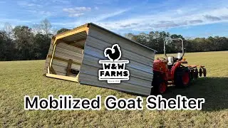 Goats on the Move? How to make your Goat Shelter Mobile.