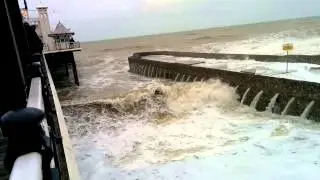 Don't think I'll walk along the Groyne today...