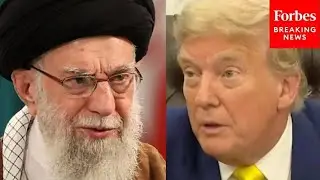 Trump Asked: 'Are You Giving Up On Your Maximum Pressure Campaign' On Iran?