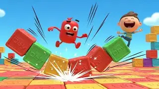 Roblox Naughty Obby Friend Lost His Jetpack 🚀 | Kids Songs & Nursery Rhymes