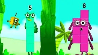 Numberblocks Learning Adventures #56 - Meet the Numberblocks 1 5 8 - Kids Learning Numberblocks
