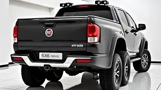 Voc&ecirc; n&atilde;o vai acreditar no que a Fiat Strada 6x6 2026 &eacute; capaz de fazer O Monstro Off-Road Definitivo