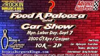 Food A Palooza And Car Show Labor Day September 7 2026