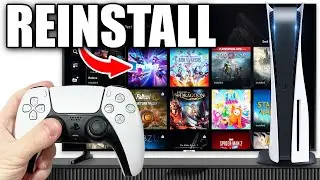 Как переустановить игры на PS5 после их удаления (повторная загрузка игр)