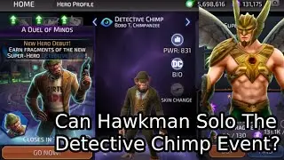 Detective Chimp Challenge With Hawkman! | Dc Legends
