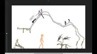Stickman's team vs unknown stickman founding titan | part 2.5 of part 5