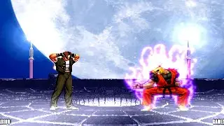 EVIL DRAGON KEN VS ULTRA KYO! THE BEST KYO IN THE UNIVERSE!