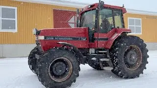 K&ouml;p Traktor Case IH 7120 Magnum med dubbelmontage p&aring; Klaravik