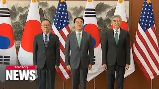 Top nuclear envoys of S. Korea, U.S., Japan to meet Thurs. for talks on N.Korea's ICBM launch