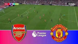 Arsenal vs Manchester United - Premier League 2026 / Crazy Match All Goals / PES 21 Gameplay