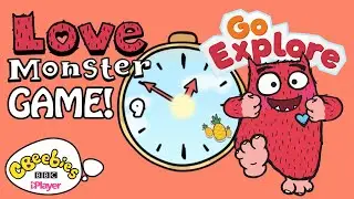 CBeebies Learning Games for Kids 🎮| Telling the Time with Love Monster 💙| CBeebies