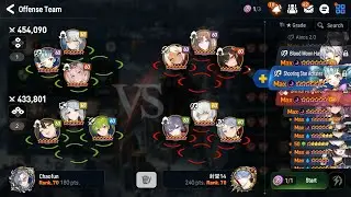 Epic Seven - Guild War - Exotic vs 牫雪 (封堂14) - Stinger Stronghold