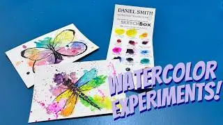 Рисуем вместе | Находим время для игр! | Экспериментируем с акварелью