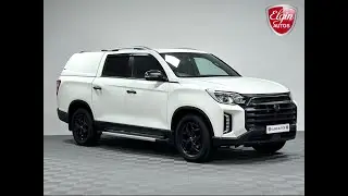 2022 - Ssangyong Musso Saracen Double Cab 2.2 Auto - Grand White with Canopy - Walkround Video