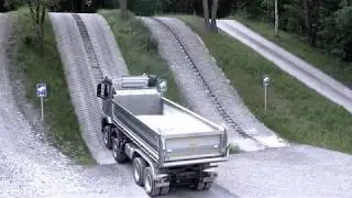 Operating the Turbo Retarder Clutch VIAB in a 70% slope with 32t without touching the brake pedal