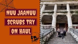 NUU JAANUU SCRUBS TRY ON HAUL COMPARISON | NURSING STUDENT SPOOKY SZN