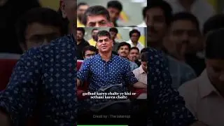Sunil Shetty reacts on Krishna movie dialogue 😨 || The lallantop #shorts #podcast #viralvideo