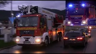 HLF 40/30-5 & TMB 32 der Werkfeuerwehr Freudenberg in Laudenbach